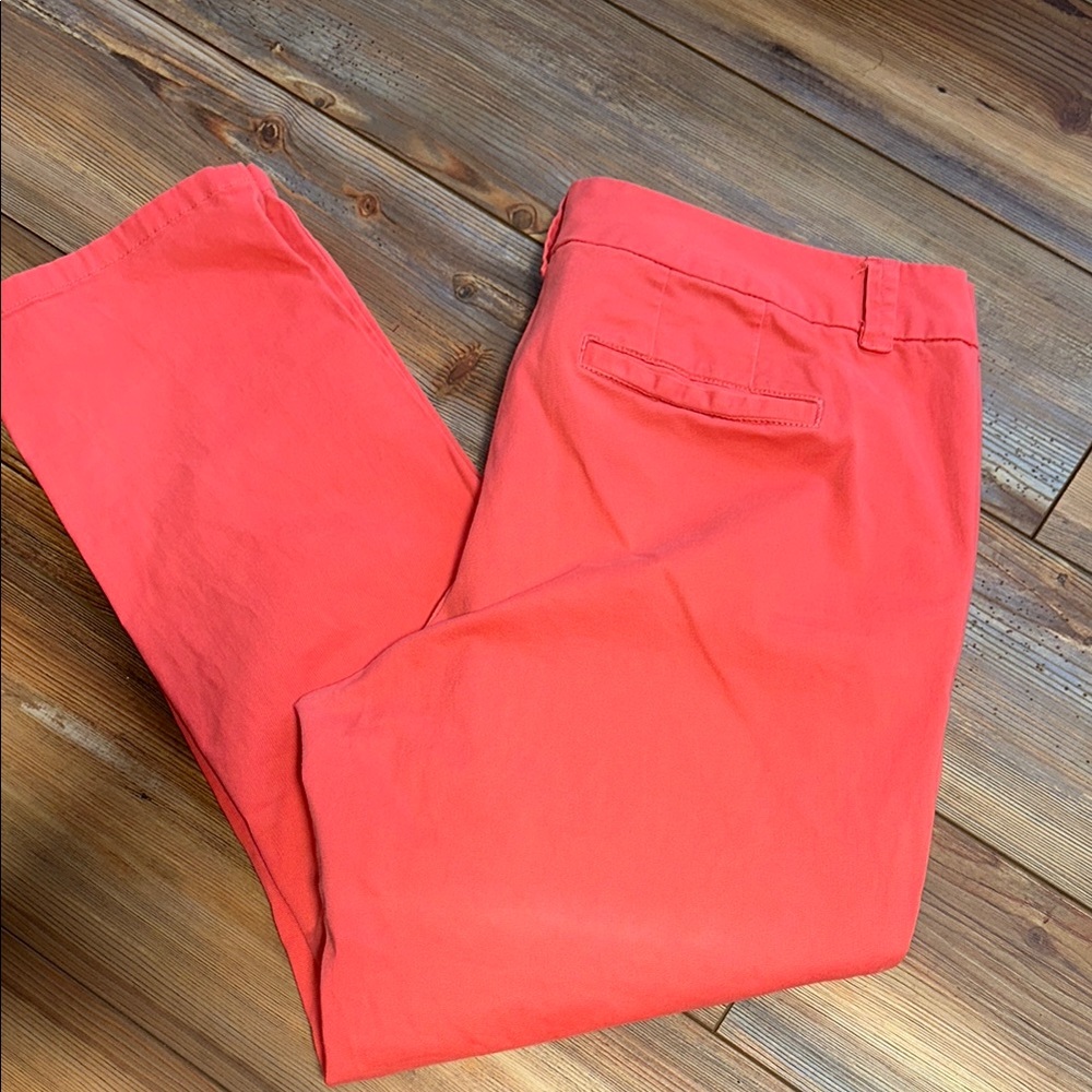 STYLUS Coral Straight Leg Pants Relaxed Fit